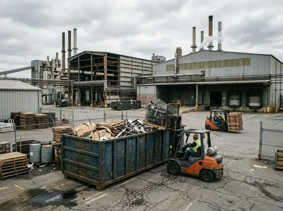 industrial-factory-scrap-conta-003 — frequently asked questions, Cheap Roll-off Dumpster Rentals in Bristol, WI